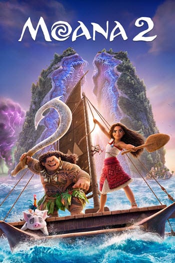 پوستر رسمی فیلم Moana 2 (2024)