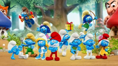 Teaser for The Smurfs 2021