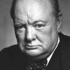 Photo of artist Winston Churchill
