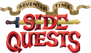 لوگوی رسمی سریال Adventure Time: Side Quests (2026)