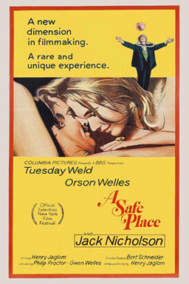 پوستر رسمی فیلم A Safe Place (1971)