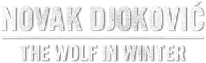 لوگوی رسمی فیلم Novak Djokovic: The Wolf in Winter (2026)