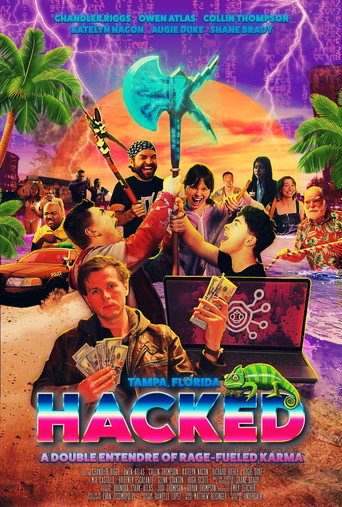 پوستر رسمی فیلم Hacked: A Double Entendre of Rage Fueled Karma (2025)