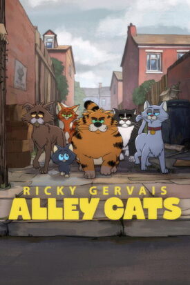 پوستر رسمی سریال Ricky Gervais Alley Cats (2026)