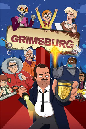 پوستر رسمی سریال Grimsburg (2024)