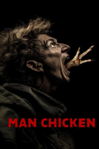 پوستر رسمی فیلم Man Chicken (2025)